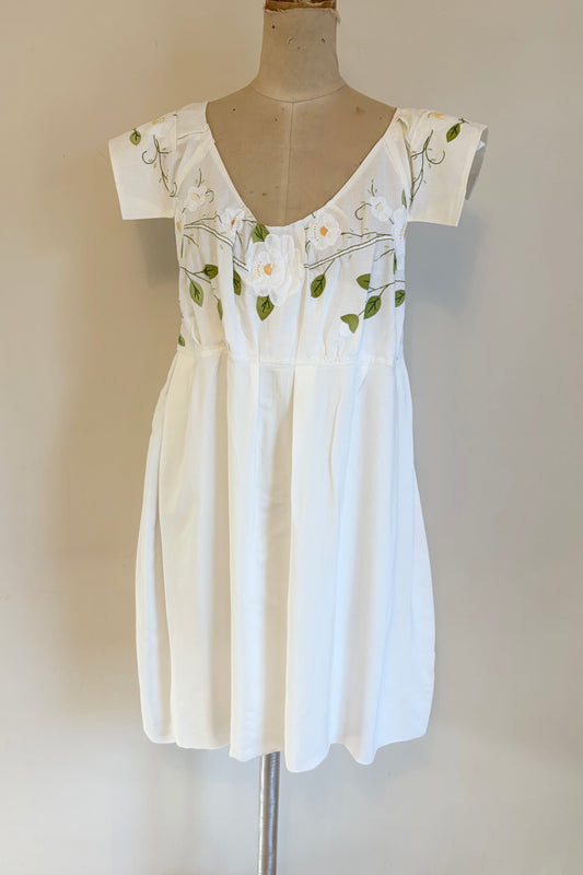 tween babydoll vintage cotton dress
