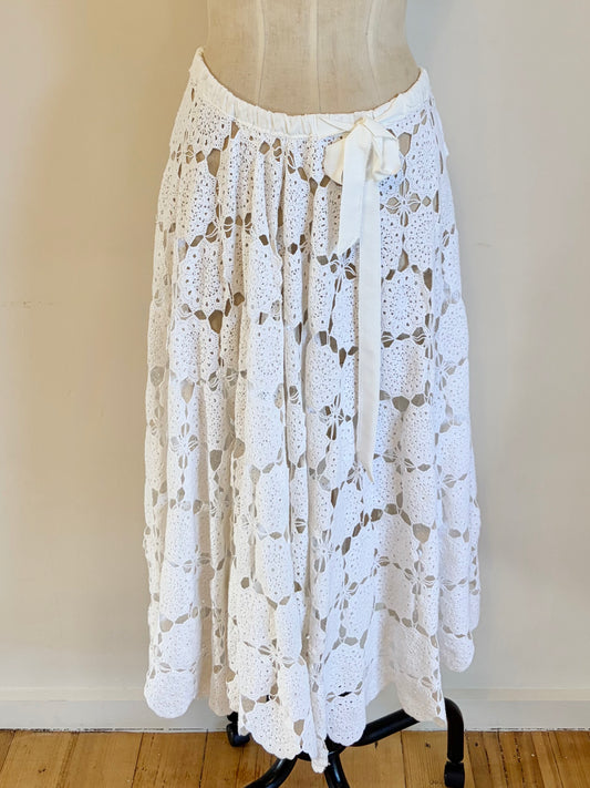 Galleria table cloth skirt or baby doll dress 8-10