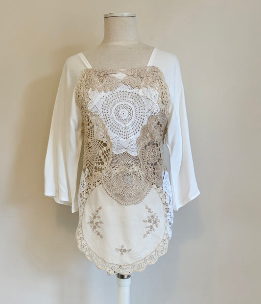 Elegance three quarter sleeve top 12