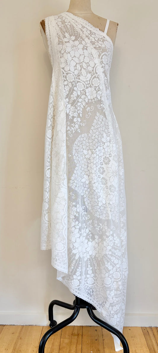 Curtain lace handkercief dress